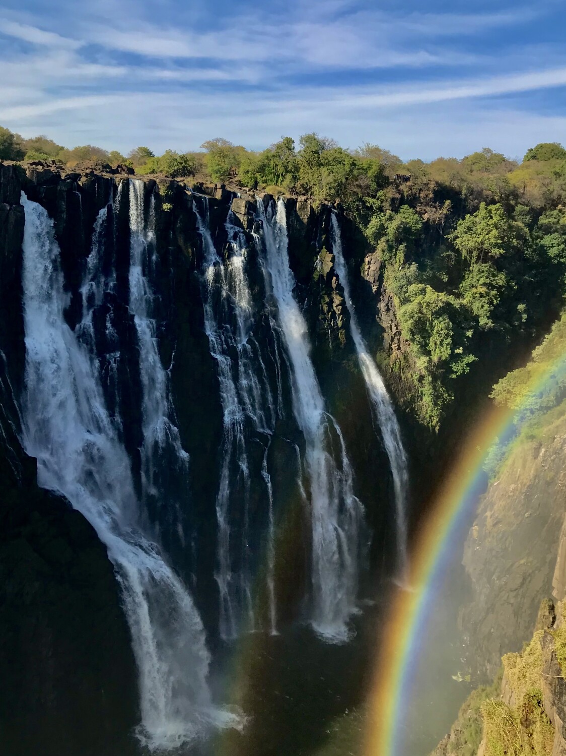 Victoria Falls Rainbow