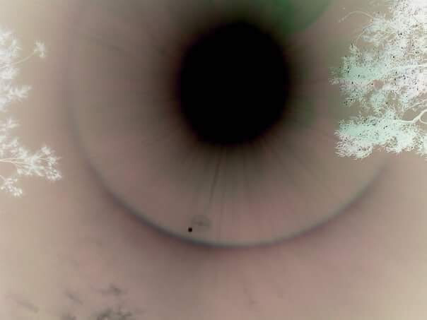 Negative rainbow sun