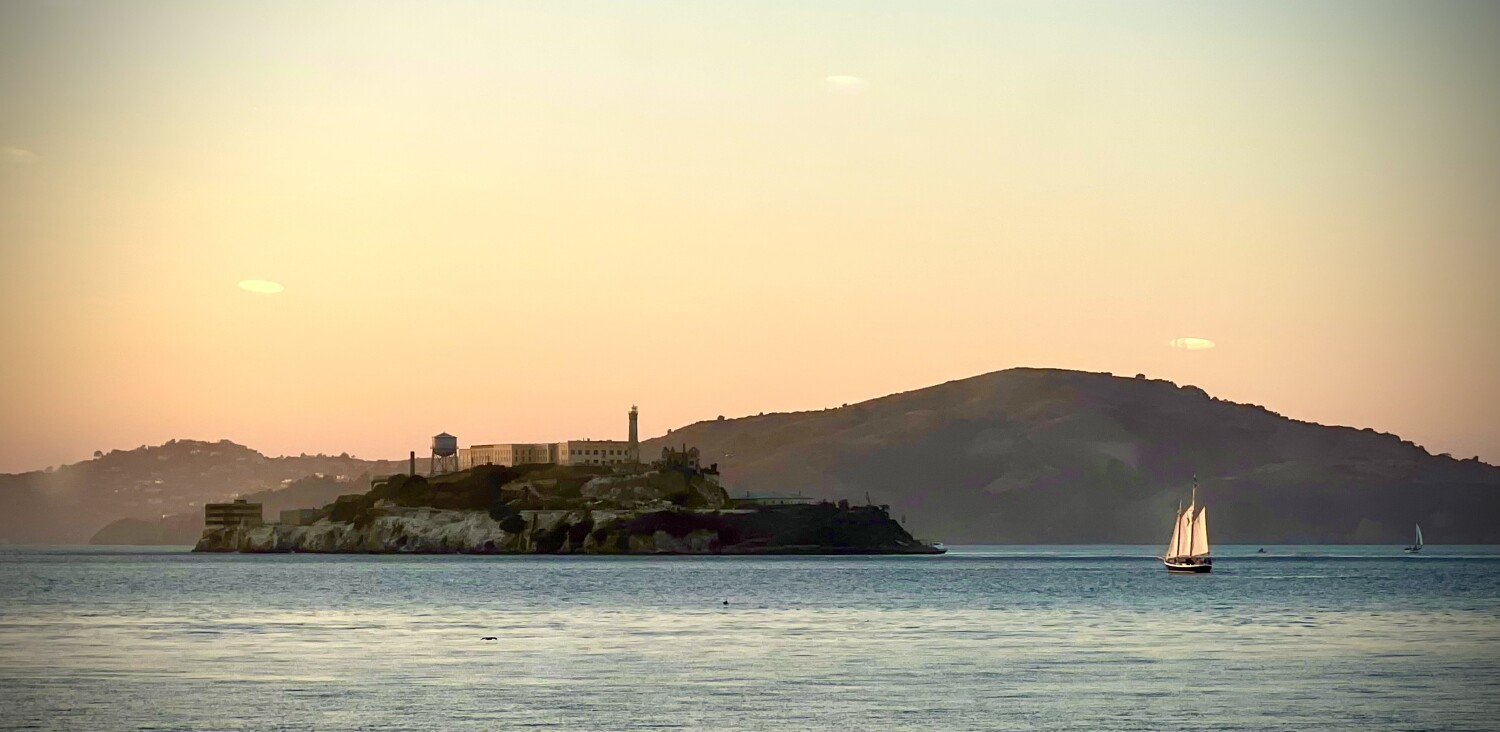 Sailing to Alcatraz