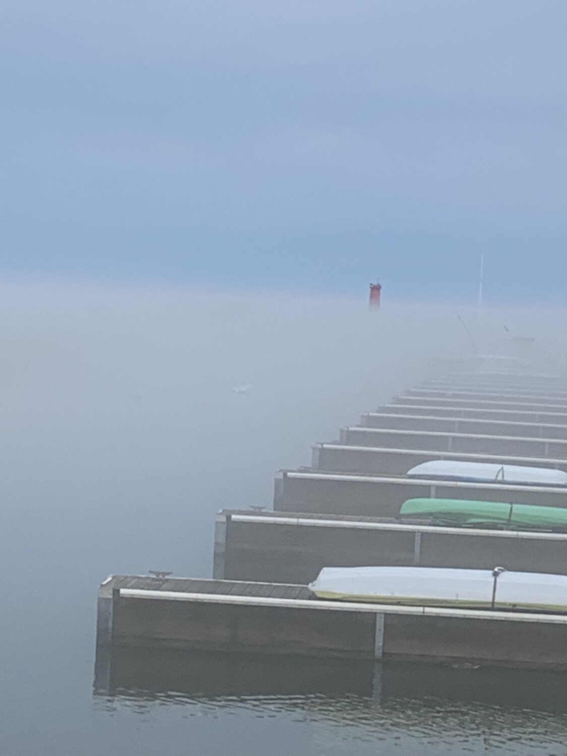 Boat dock and North Pier