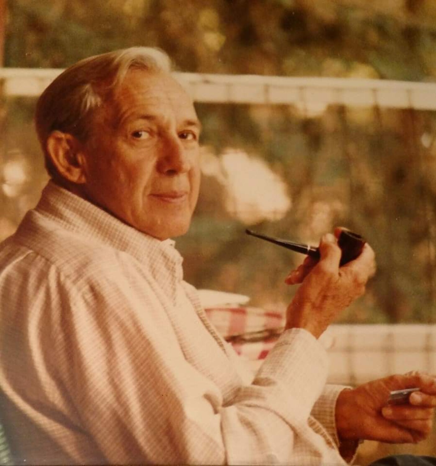 Grandpa Caught by Surprise