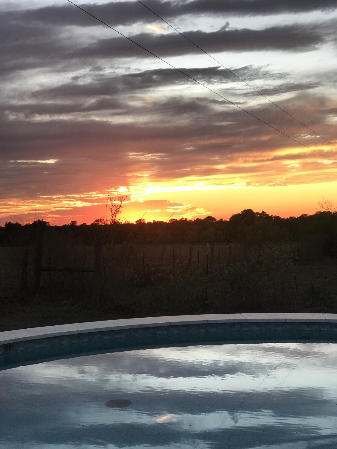 Sunset in Texas