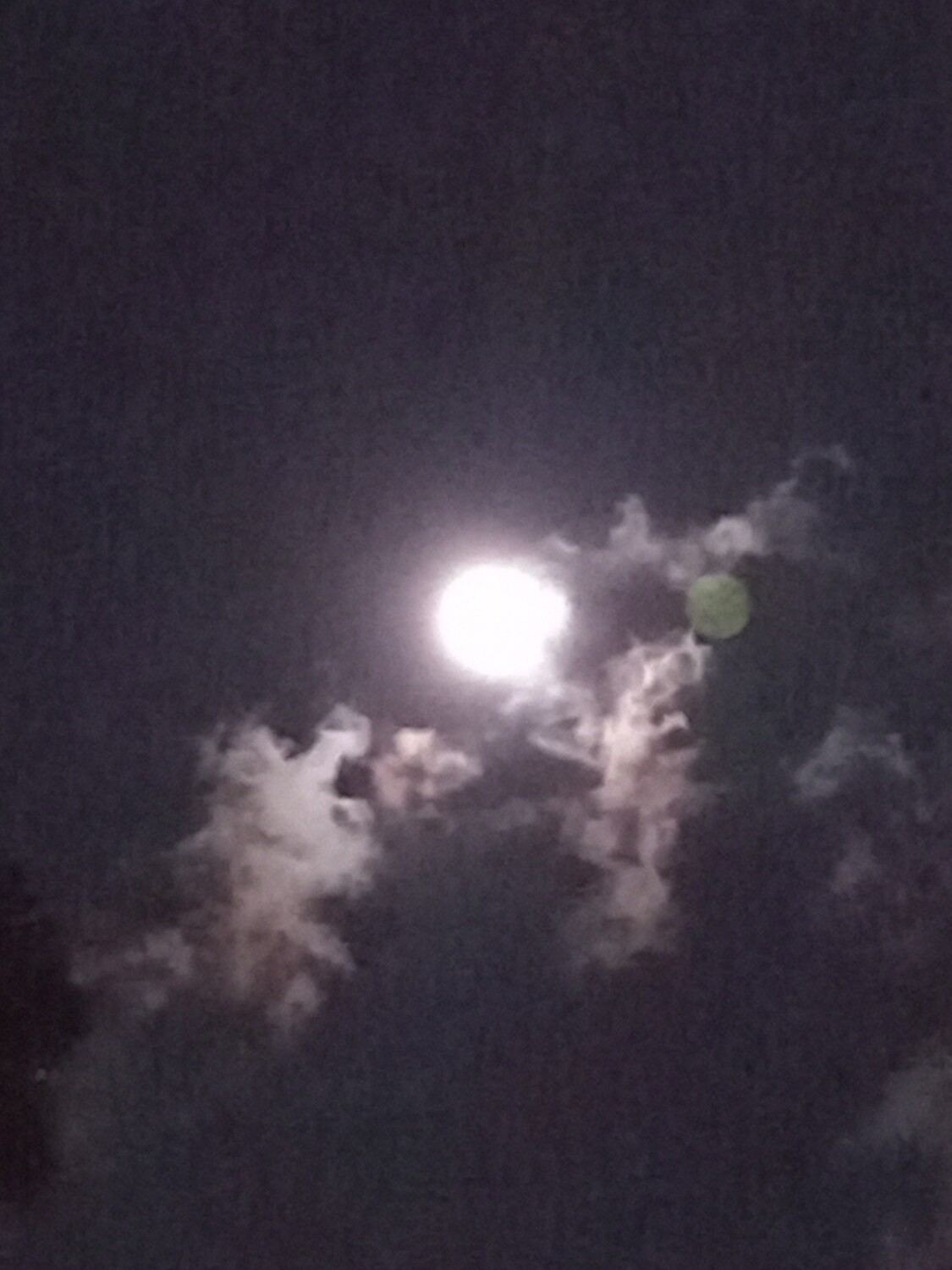 The full moon Oct 1/ 2023