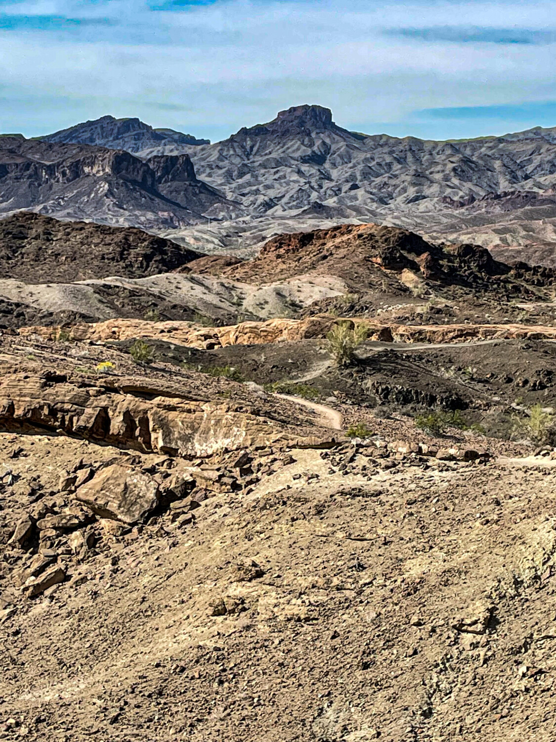 The Crack in the Mountain Trail, Lake Havasu