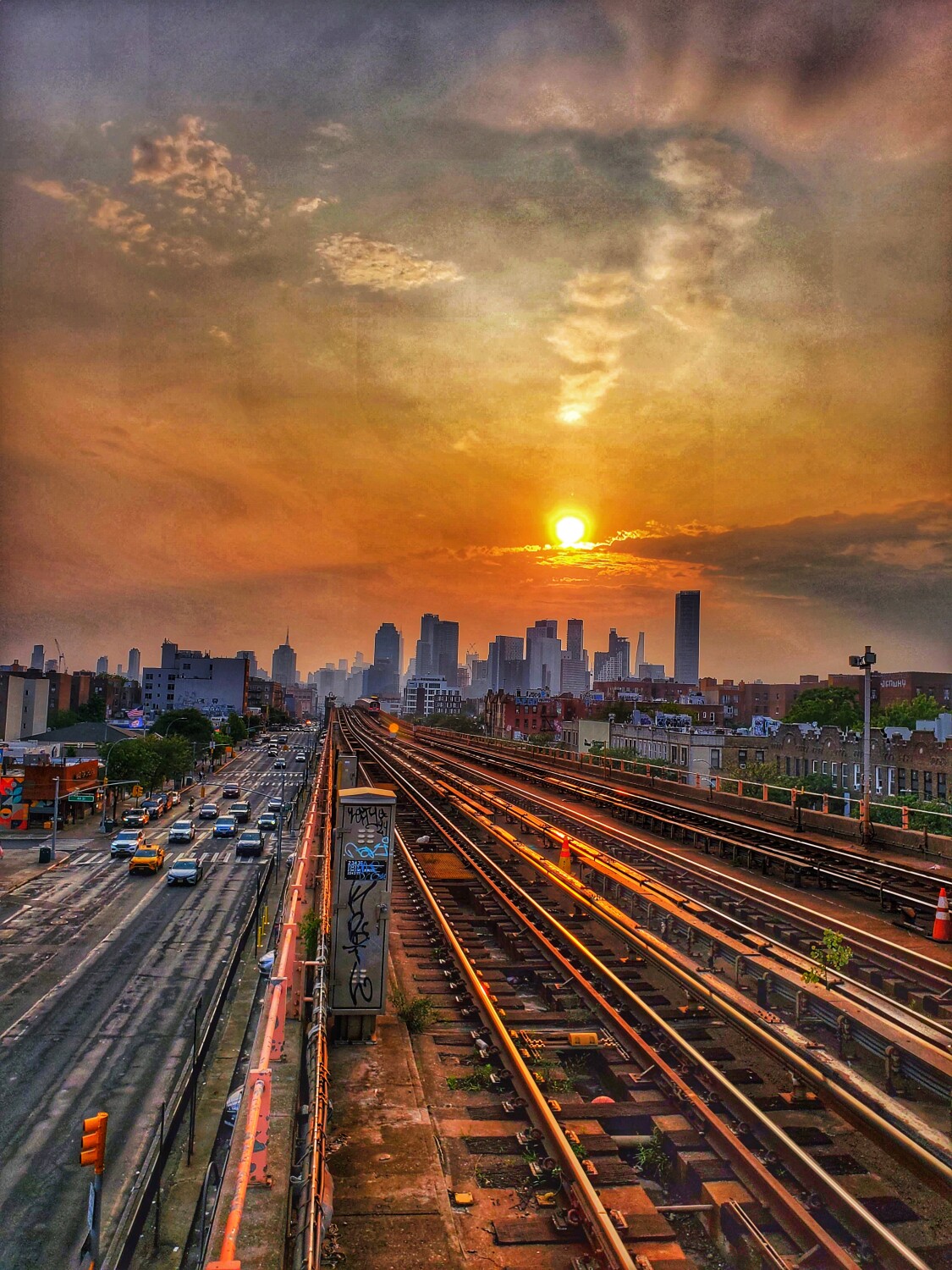 Sunset in Sunnyside