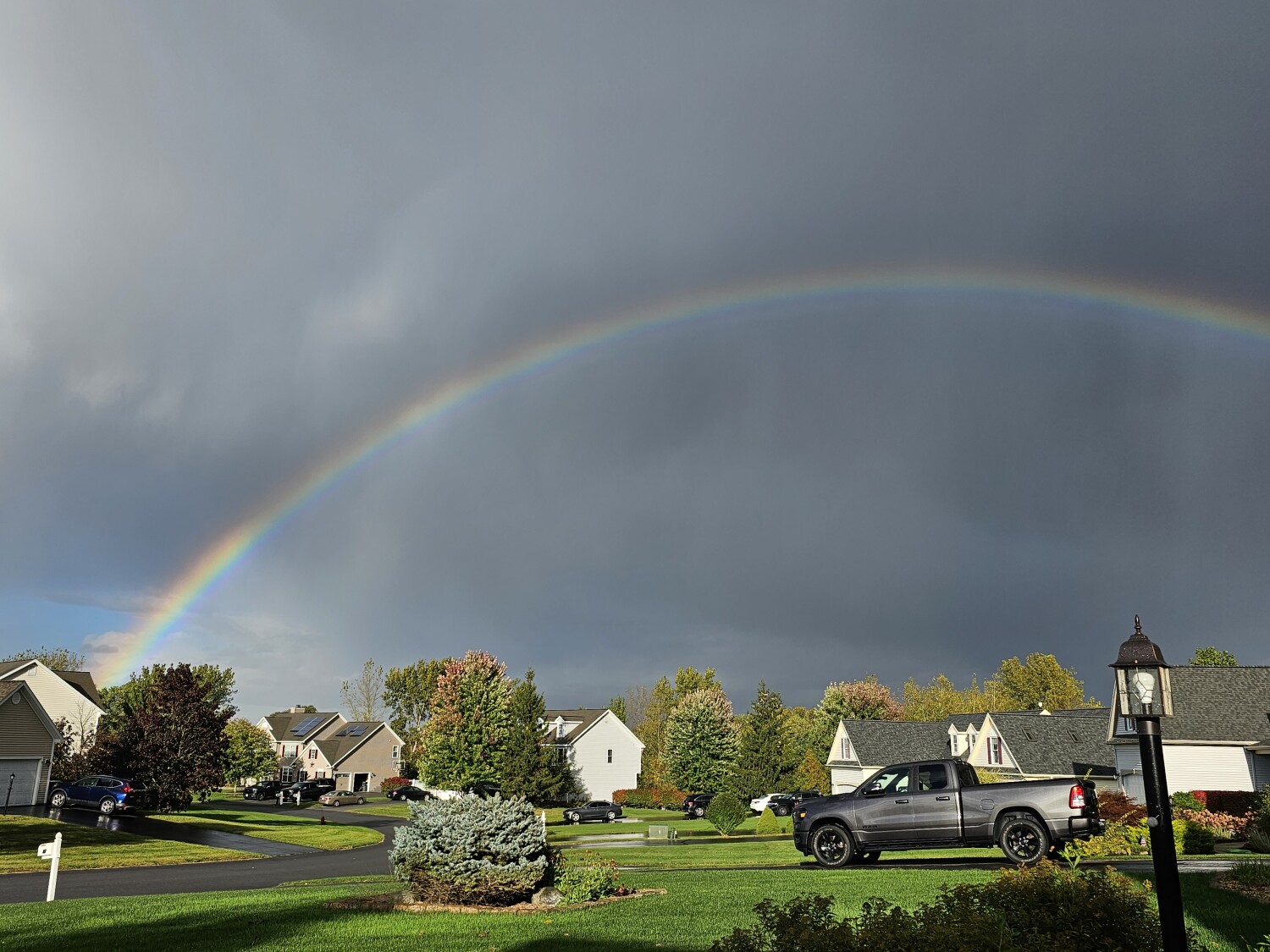 Fall rainbow