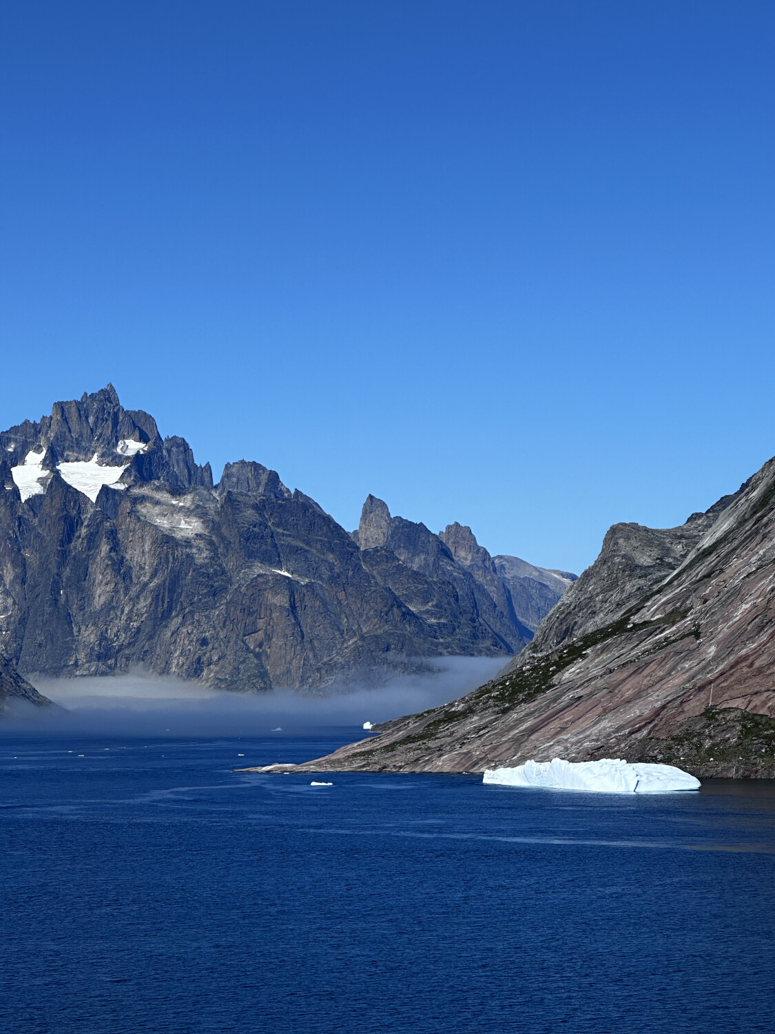 Scenic cruising at Prince Christian Sund