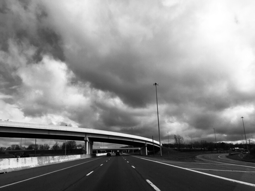 Driving around colubus