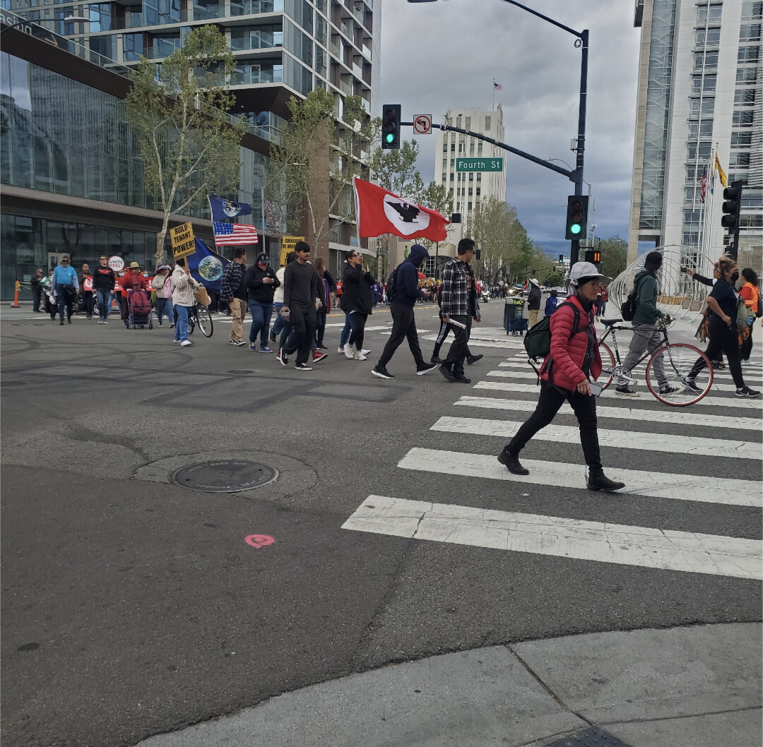 San Jose march forward