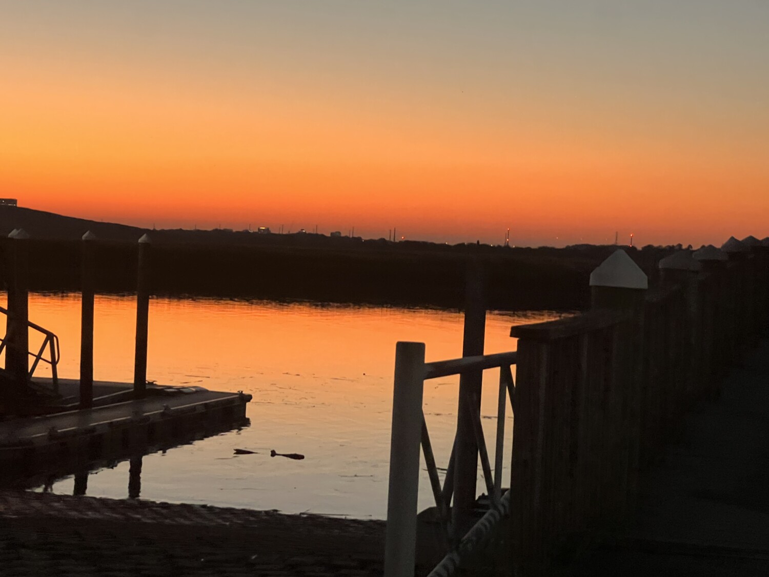 Sunset on the Raritan