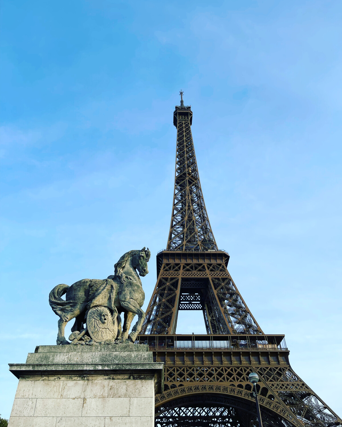 Lena Bridge to Eiffel Tower
