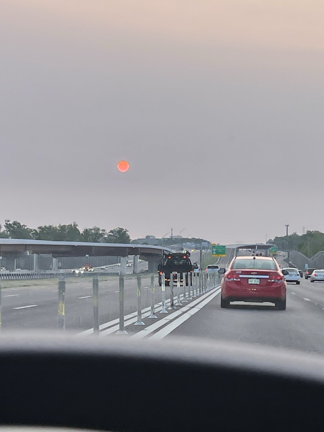 Sunrise through the Haze