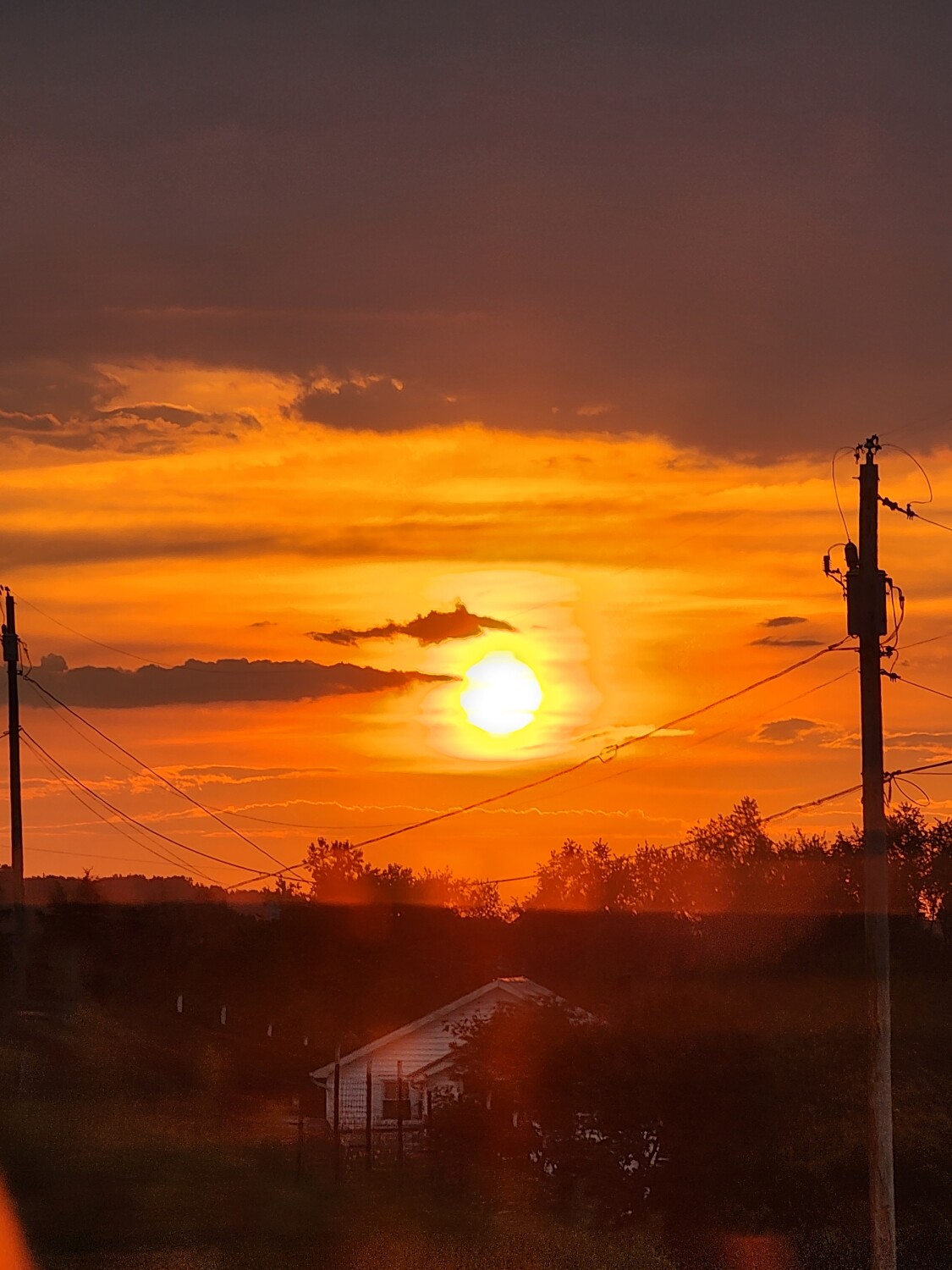 Early morning sunrise