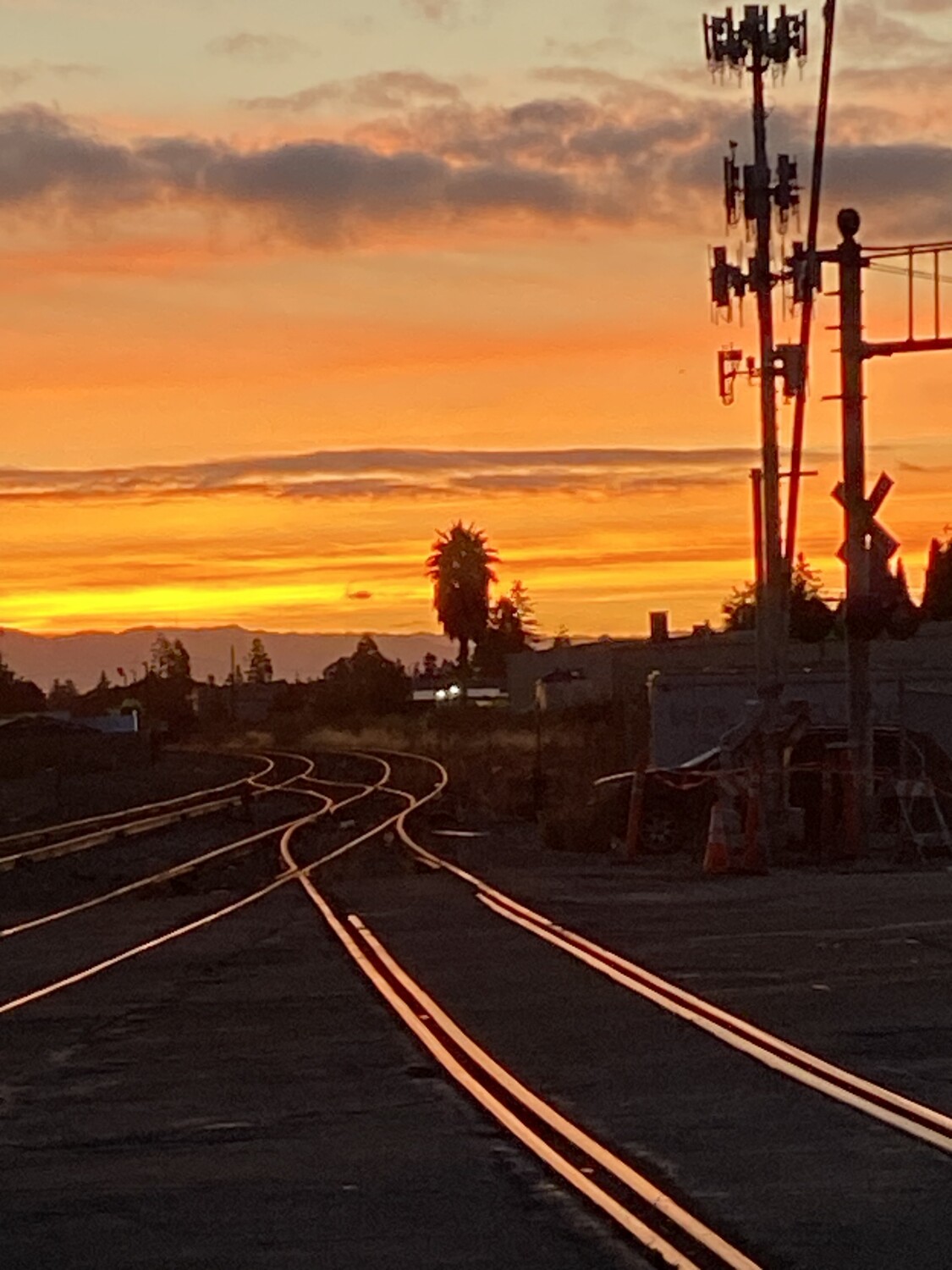 Sunrise at work- Great way to start the day!