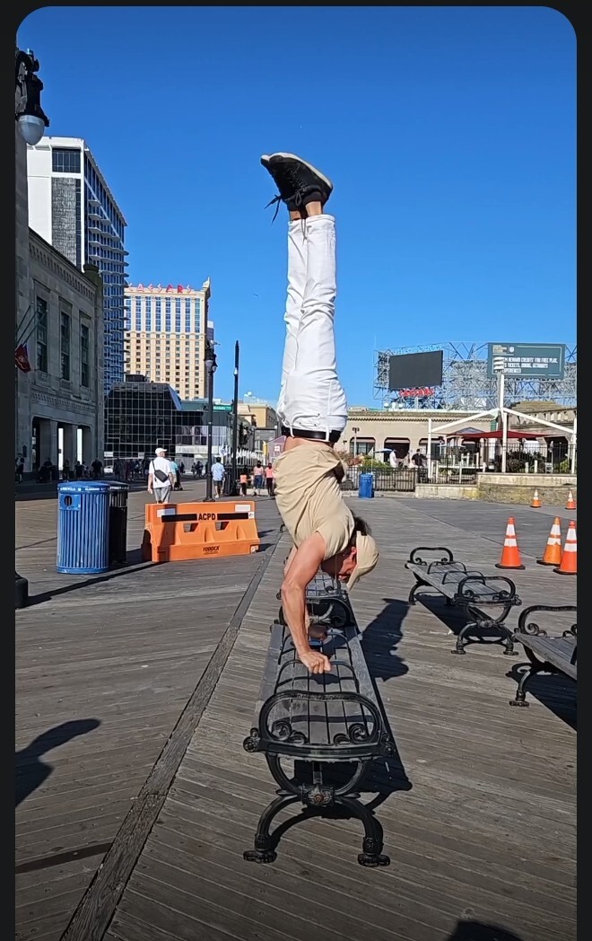 Atlantic city boardwalk