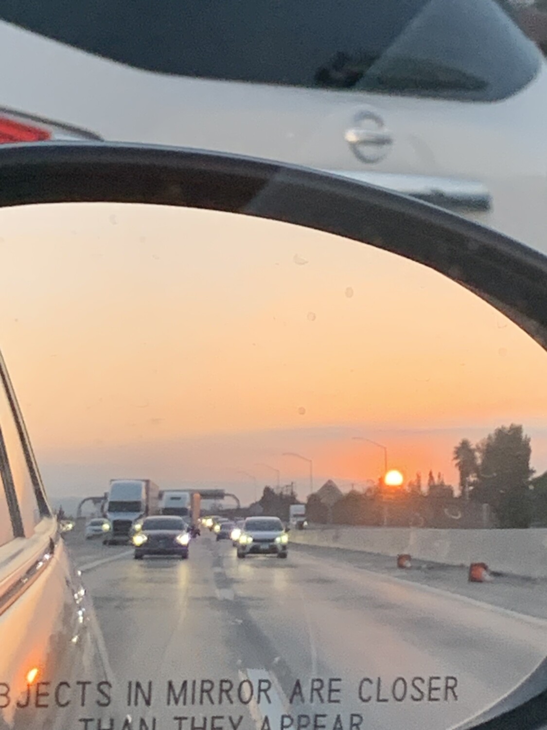 Sunset on the Road