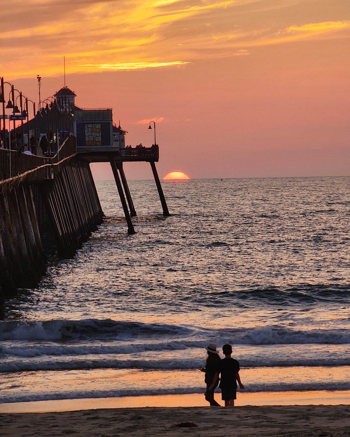 Imperial beach sunset