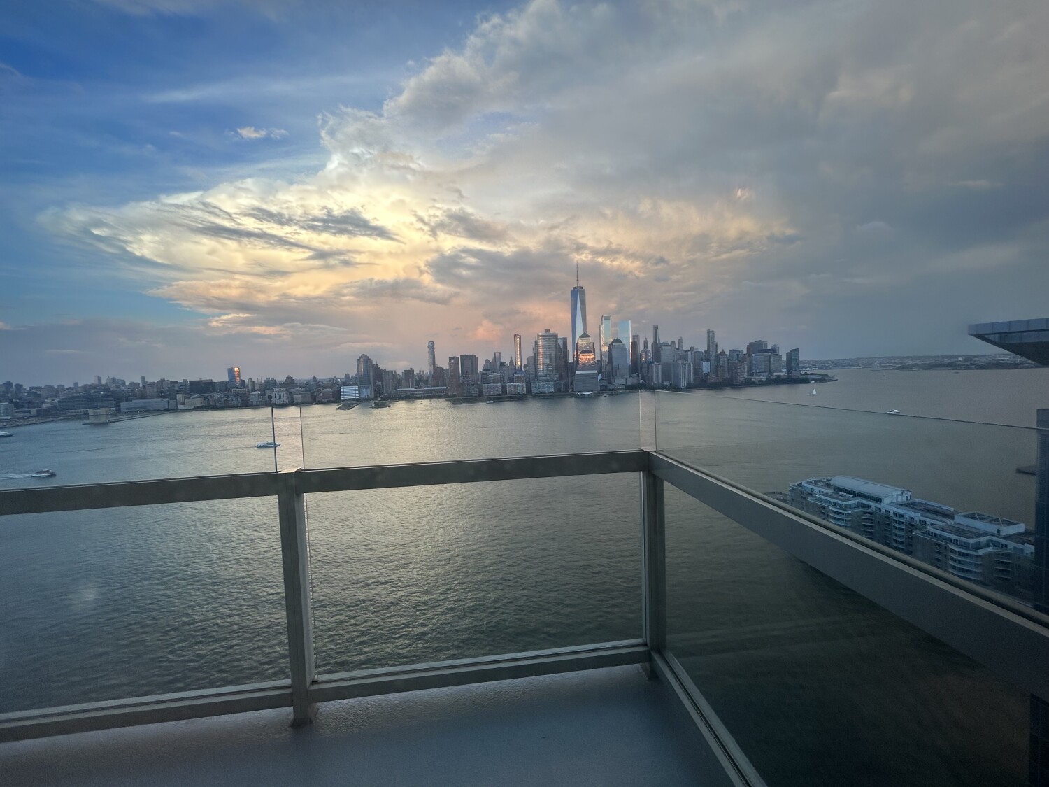 Pure and natural NYC from Jersey City side.