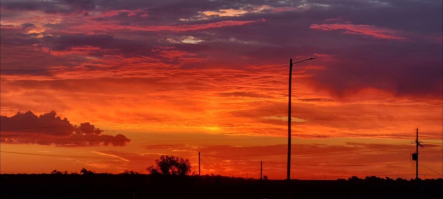 God's Painting Of Eastern Skies