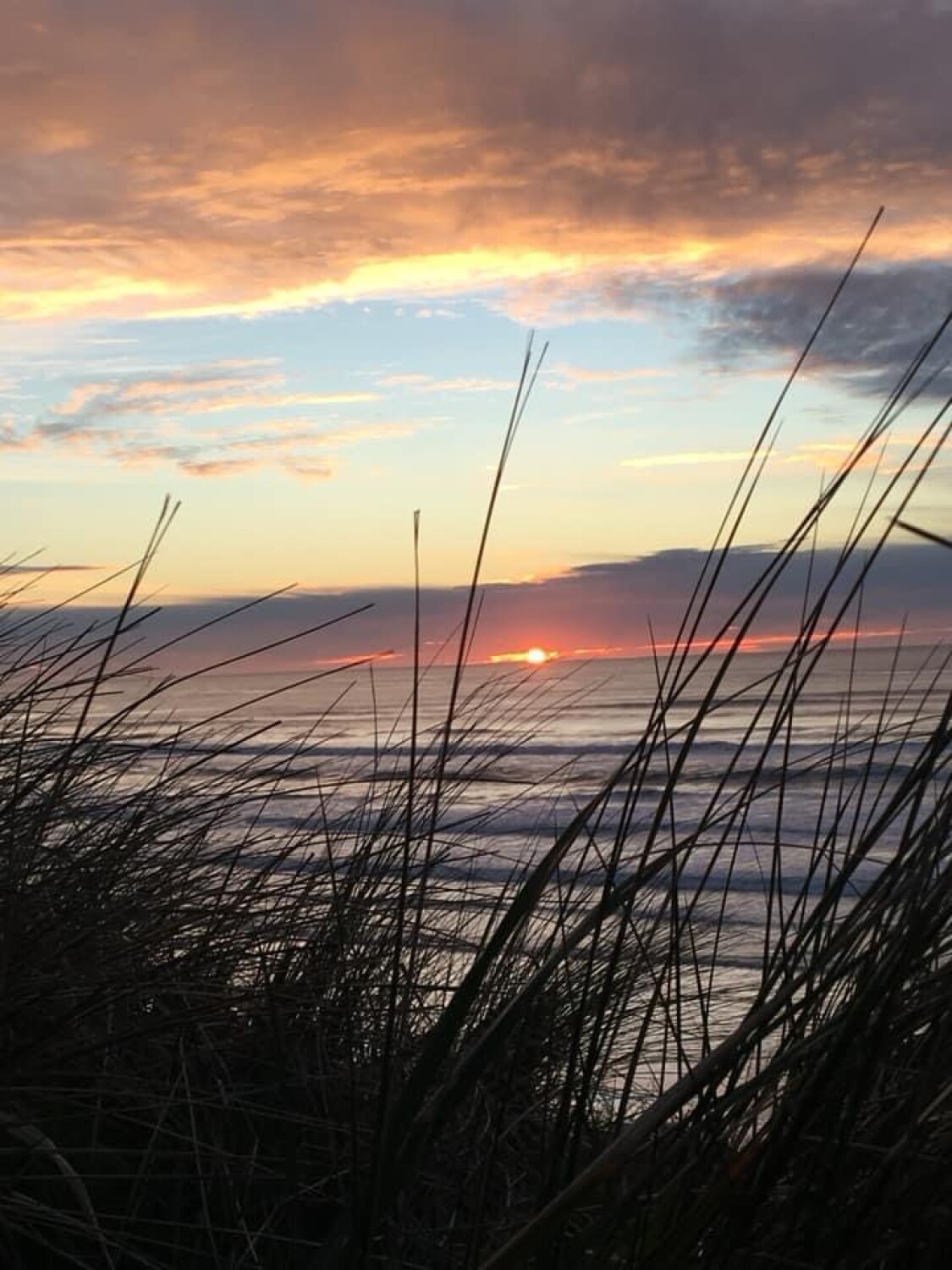 Sunset in Newport Oregon