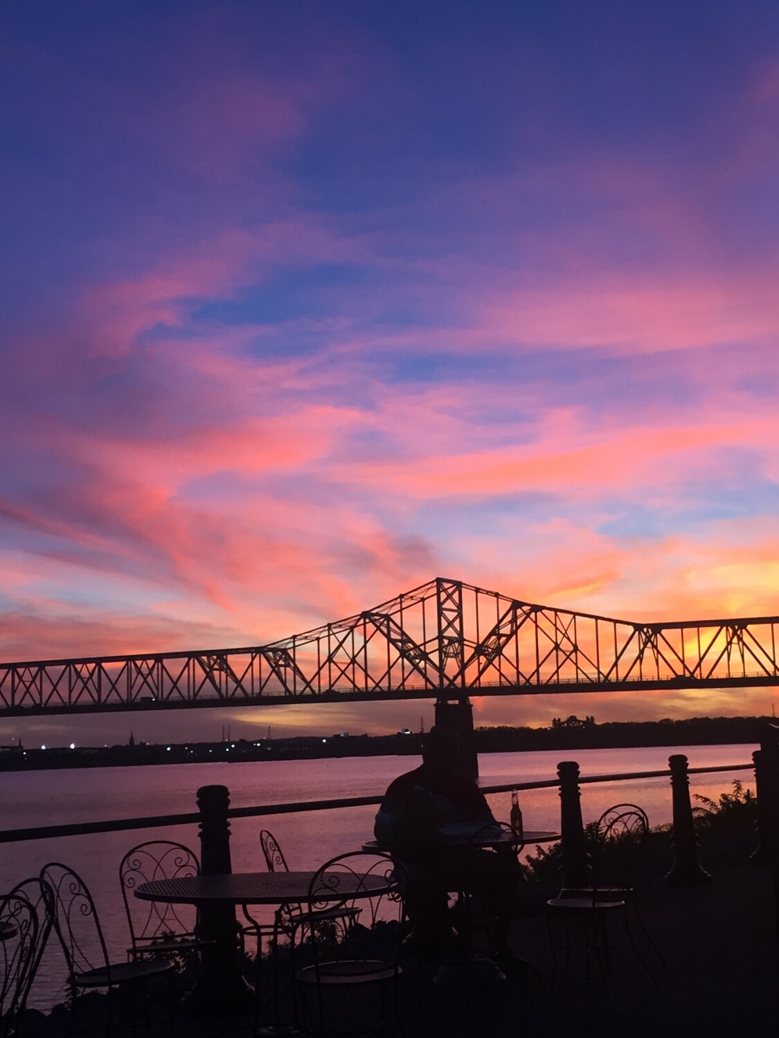 Second Street bridge.