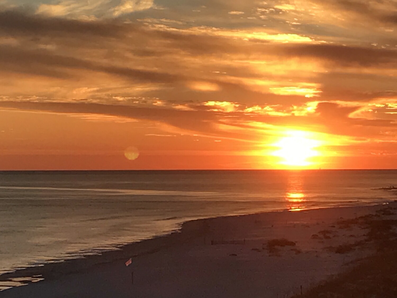 Orange Beach Sunset