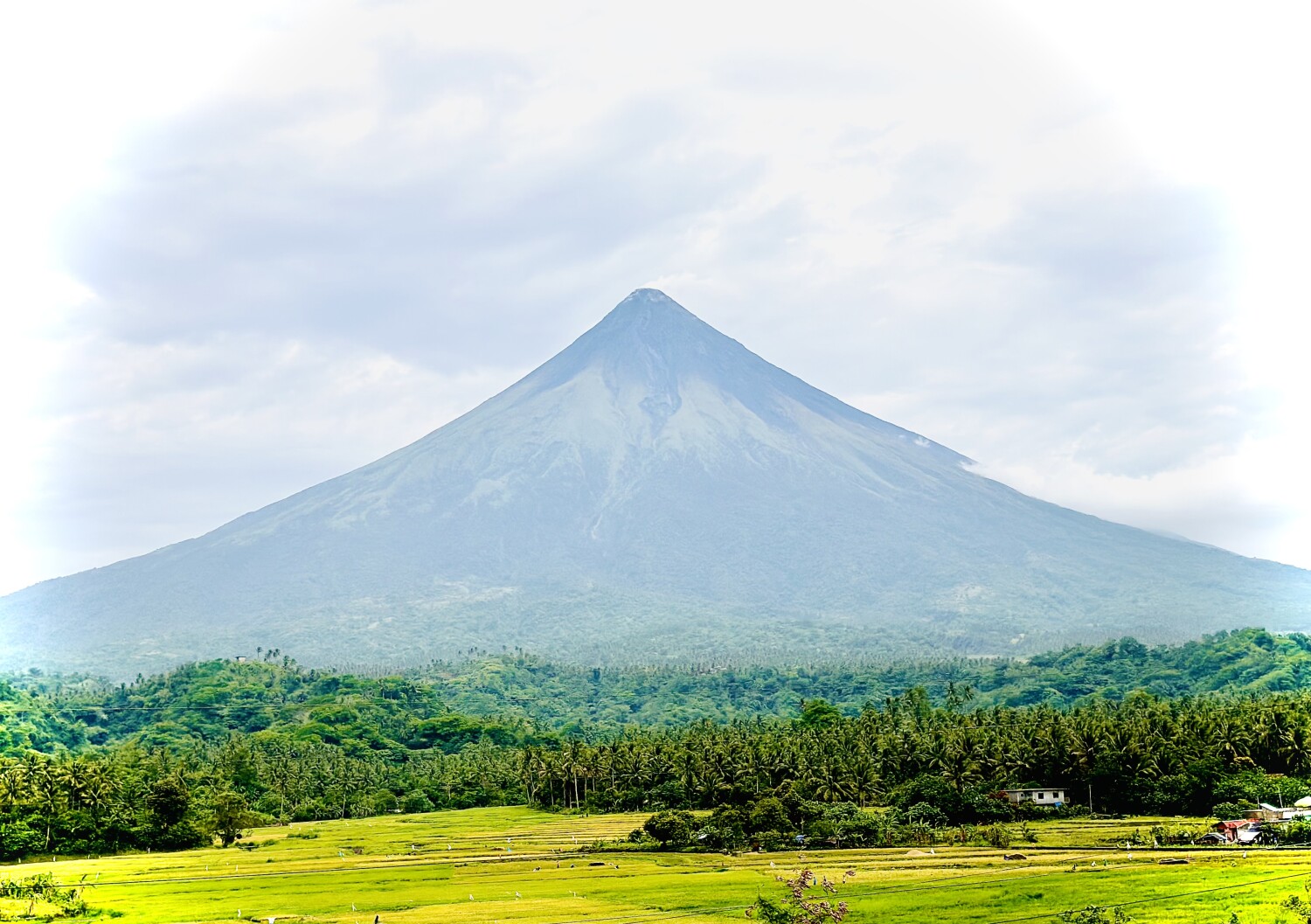 Majestic Mayon Volcano