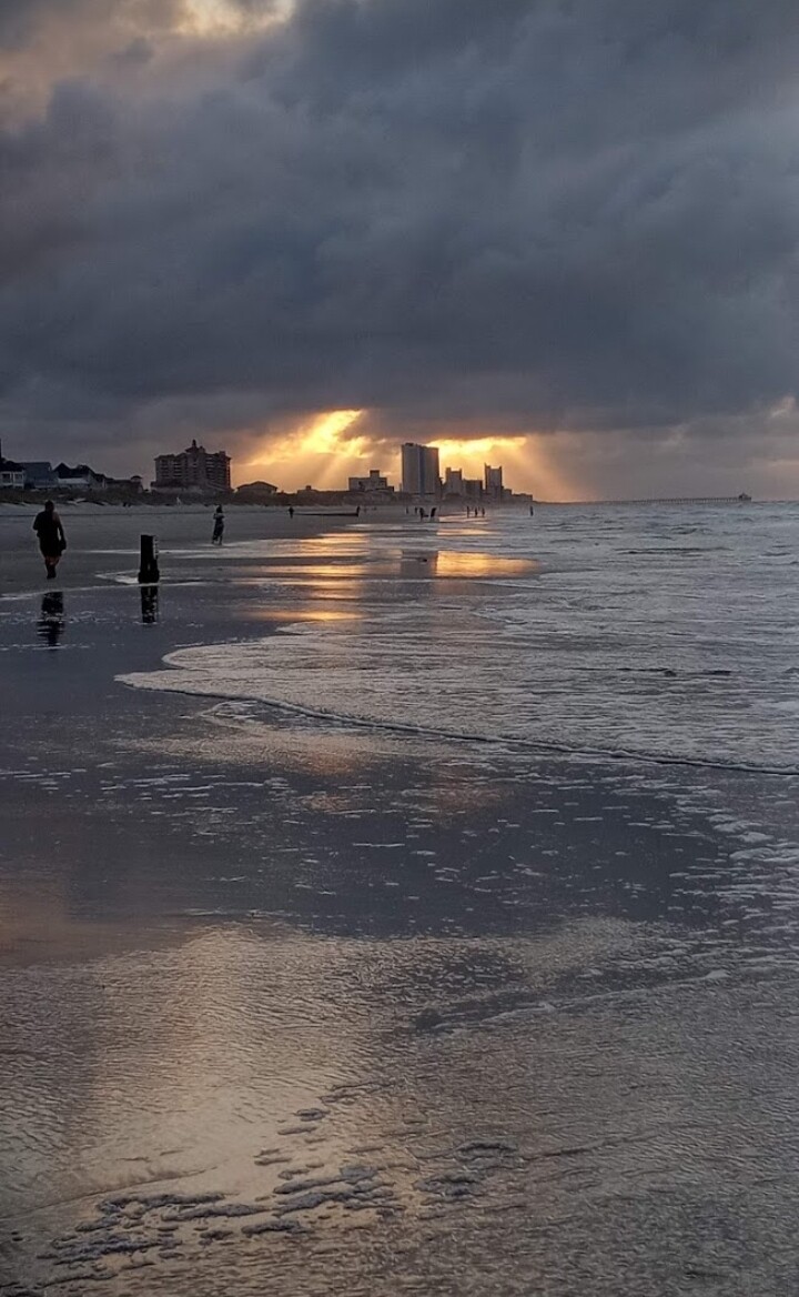Beautiful sunrise in North Myrtle Beach