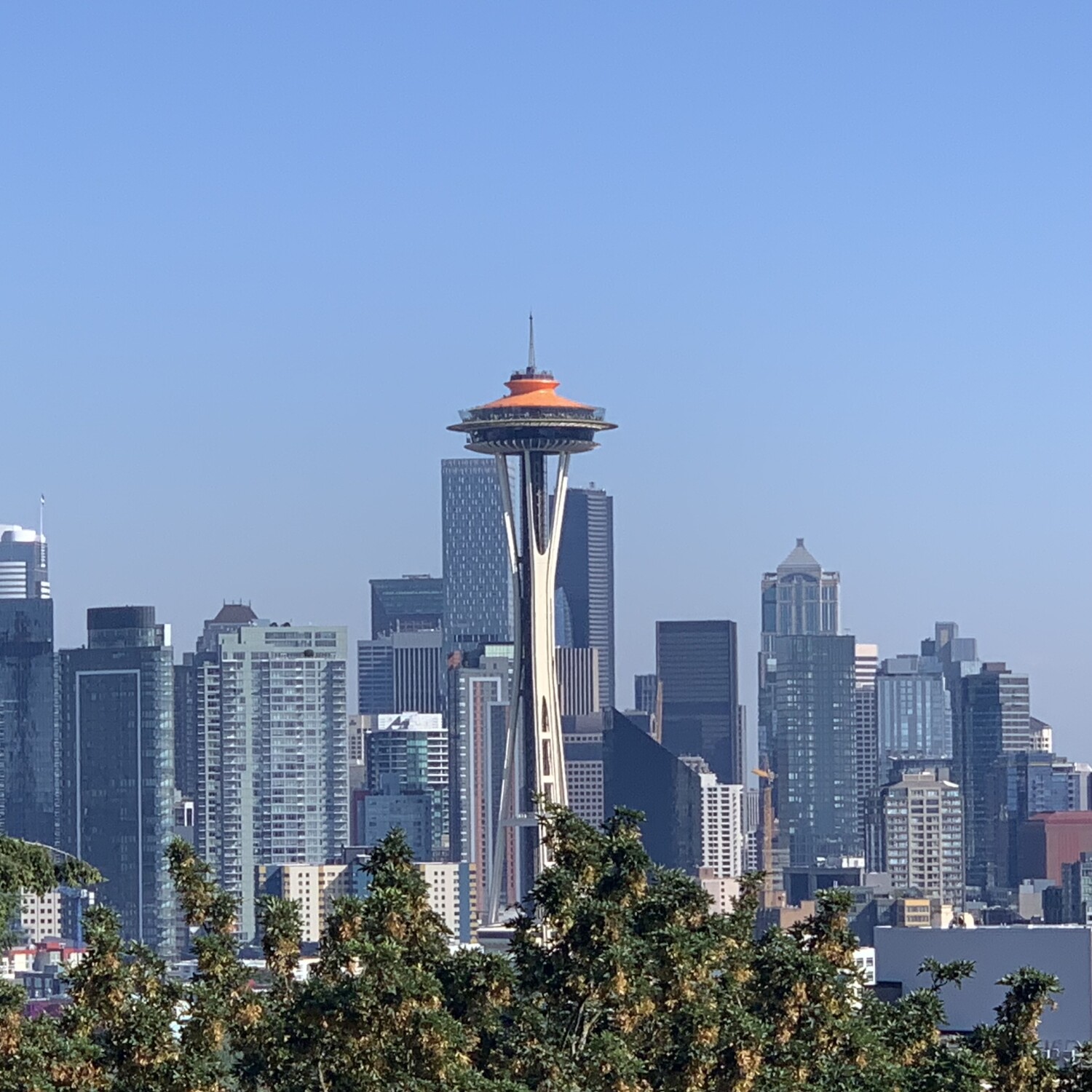 Seattle Space Needle from Highland Park