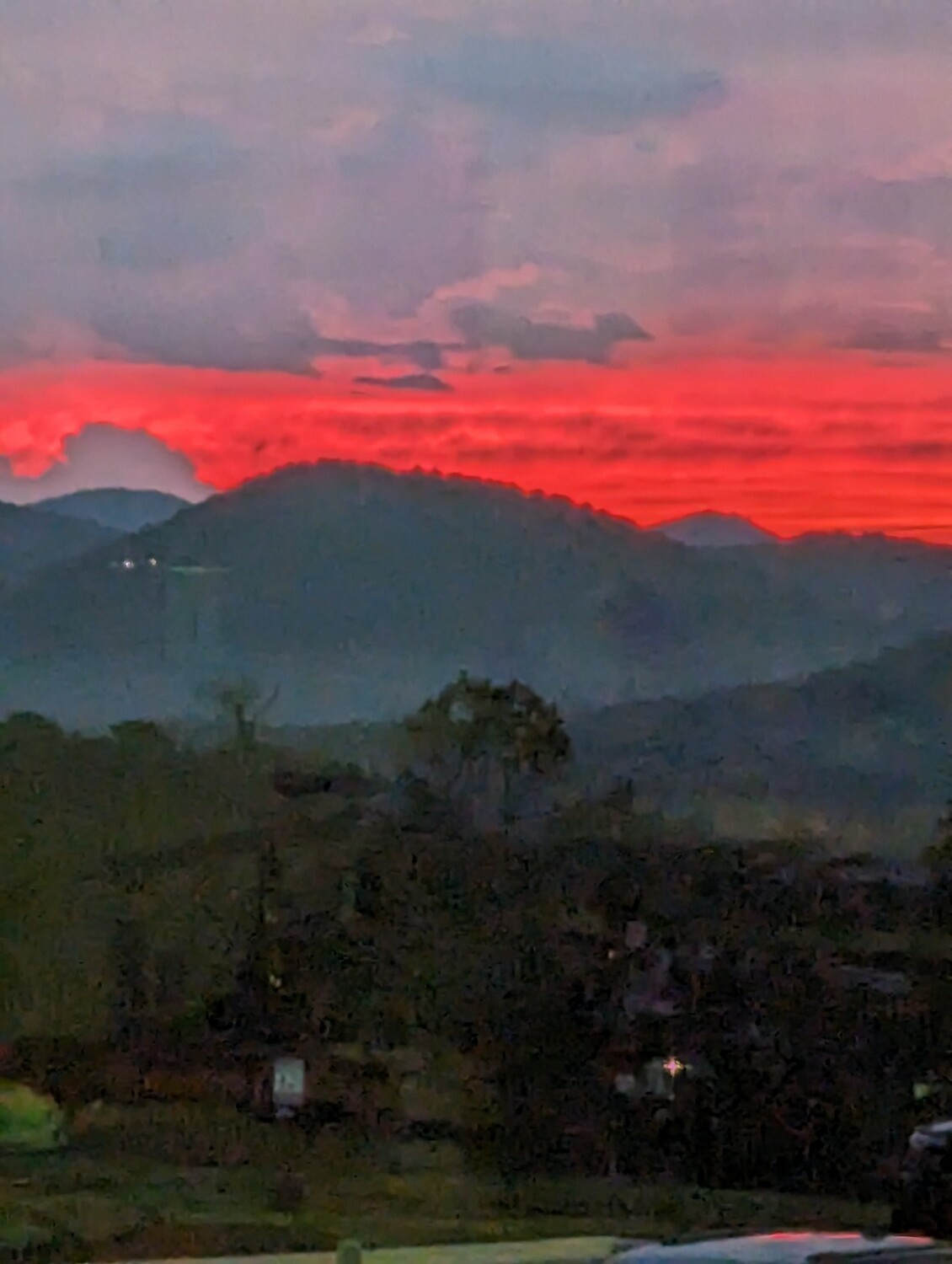 Smokie Mountain Sunset