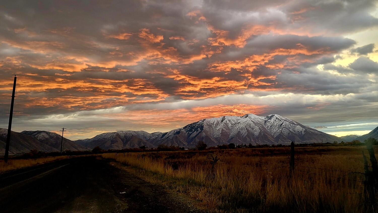 Sunrise in Spanish Fork, UT