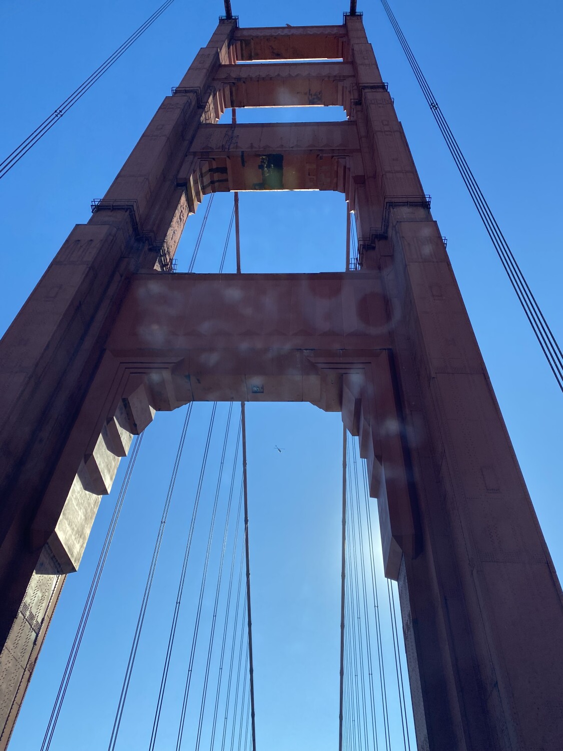 Under the Golden Gate Bridge
