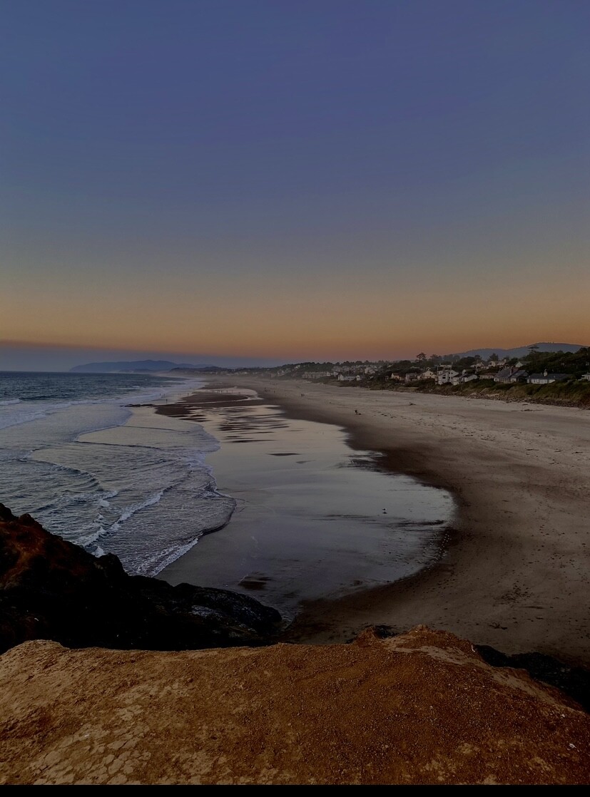 "Blue Hour" at Fishing Rock