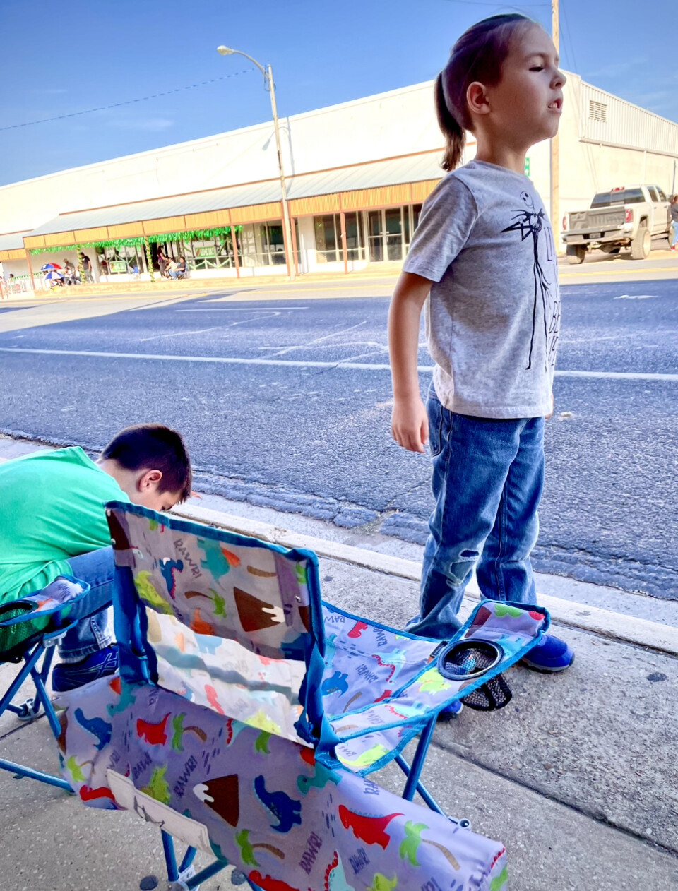 Waiting For The Parade