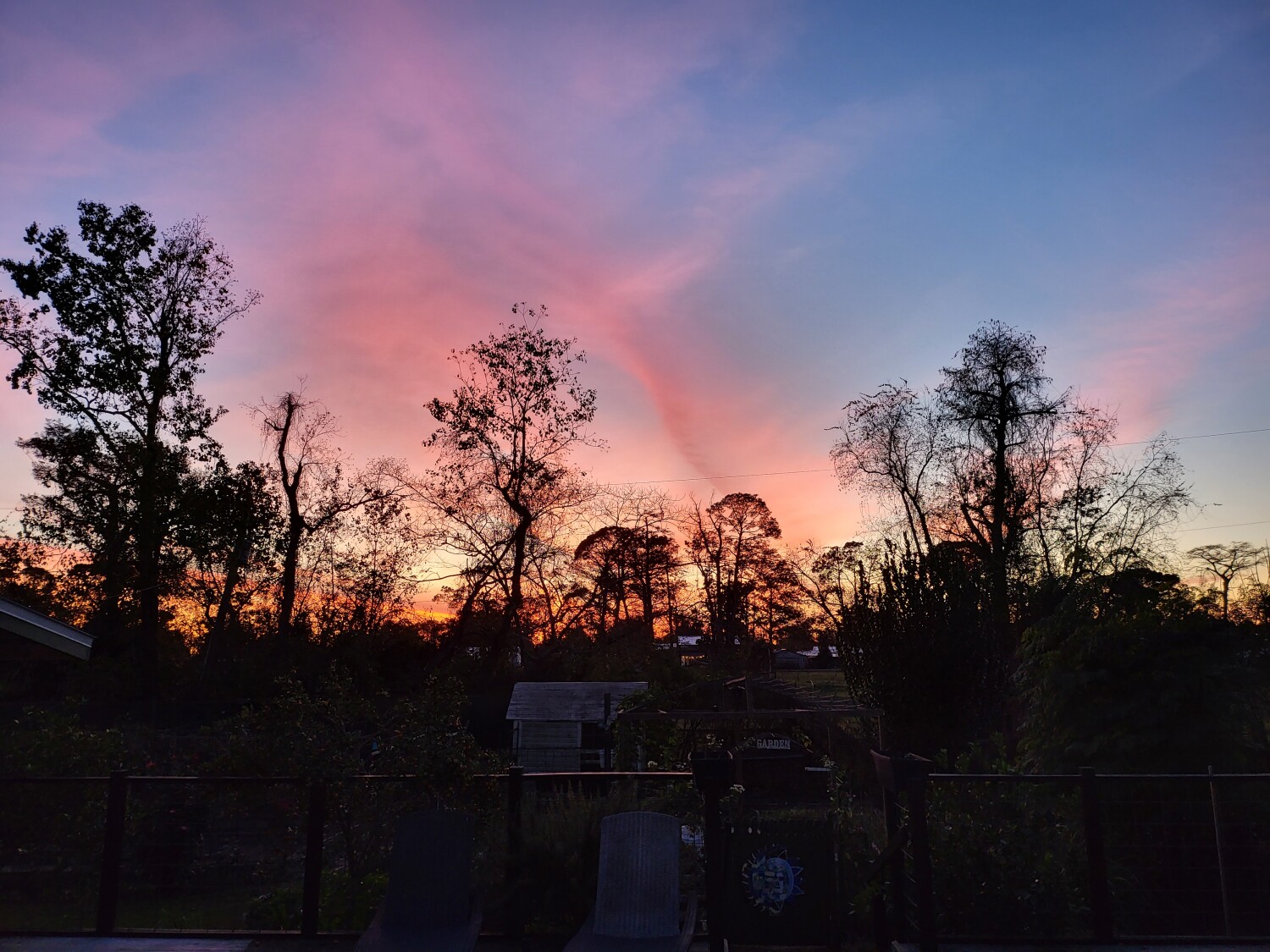 Port St. Joe evening sky