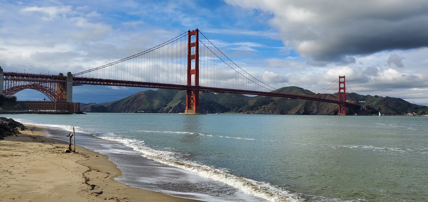 Beautiful golden gate ✨️