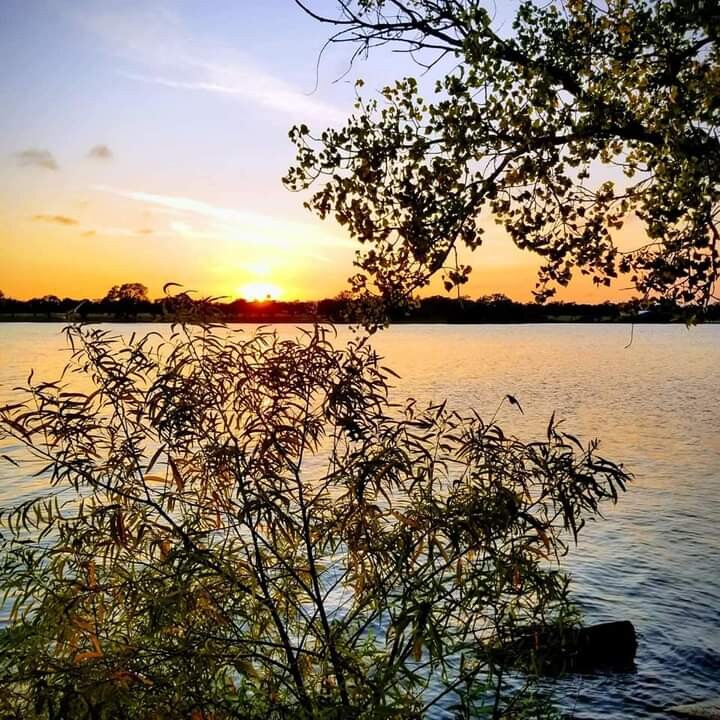 Sunset at Lake Afton kansas