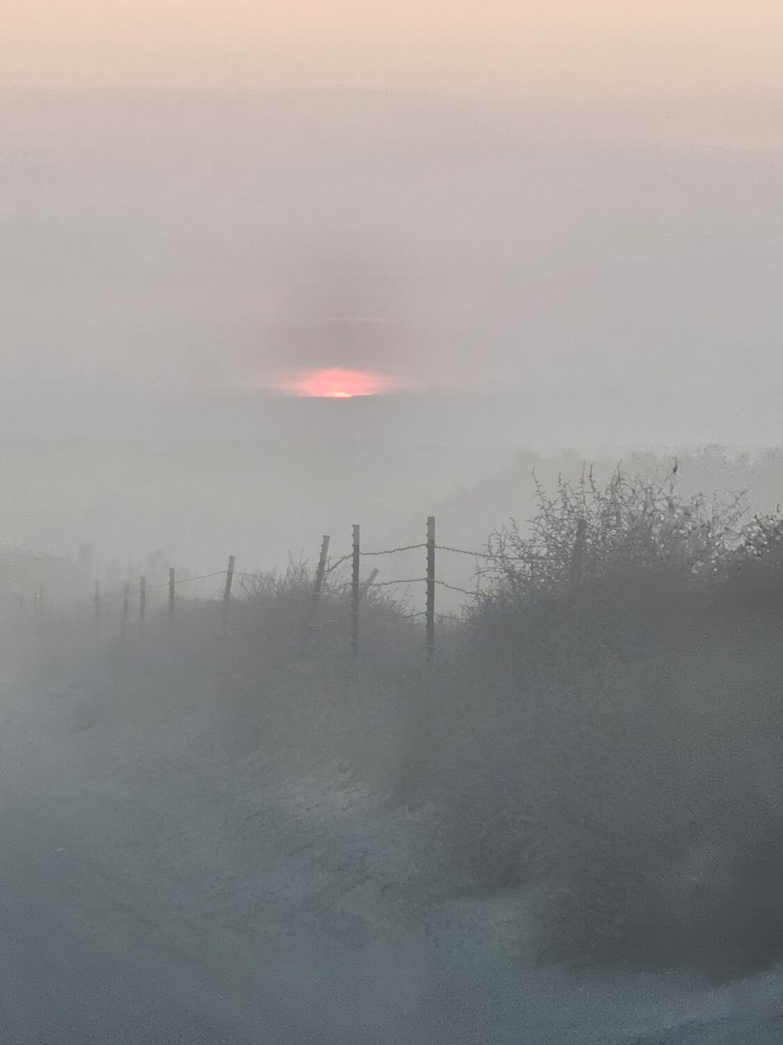 Sand dunes road Moses Lake