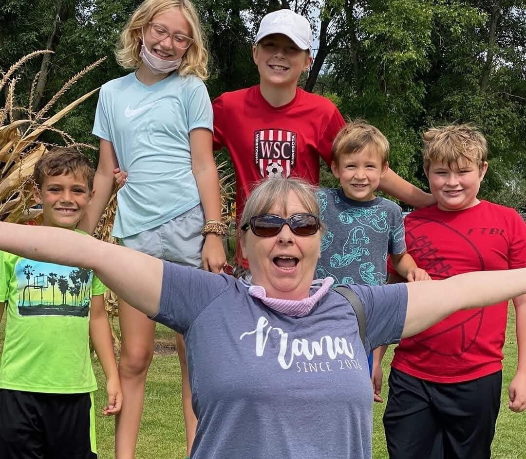 Nana and my grandkids