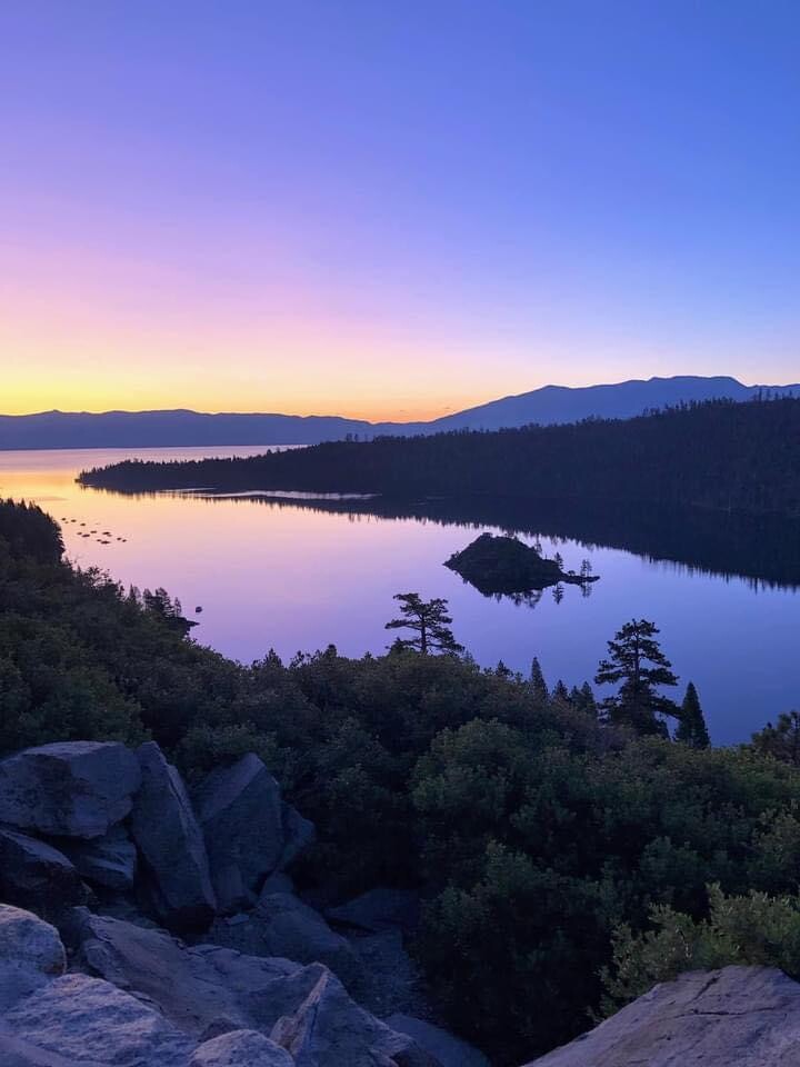 Sunrise at Emerald Bay