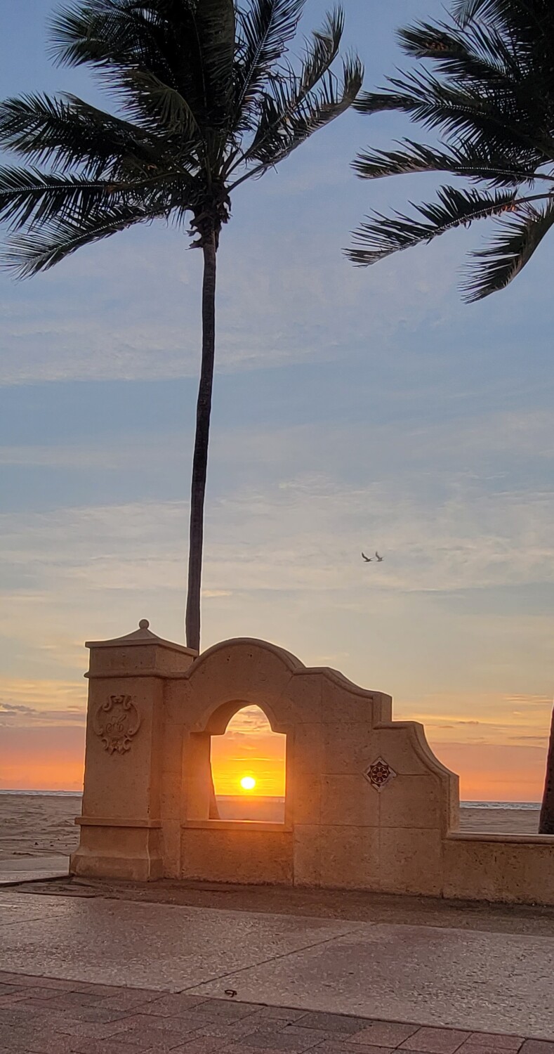 Through the key hole