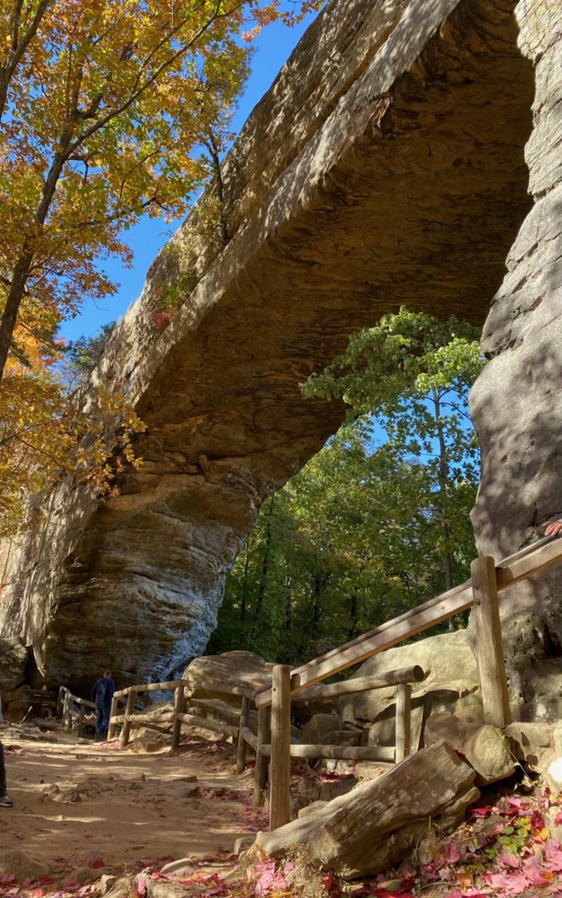 Natural bridge