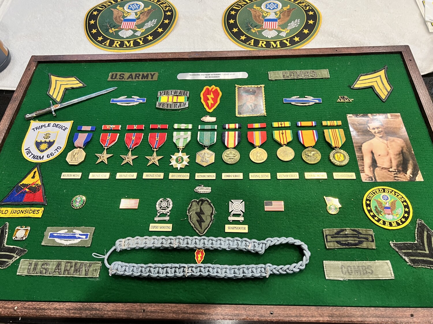 John Combs service for our freedoms