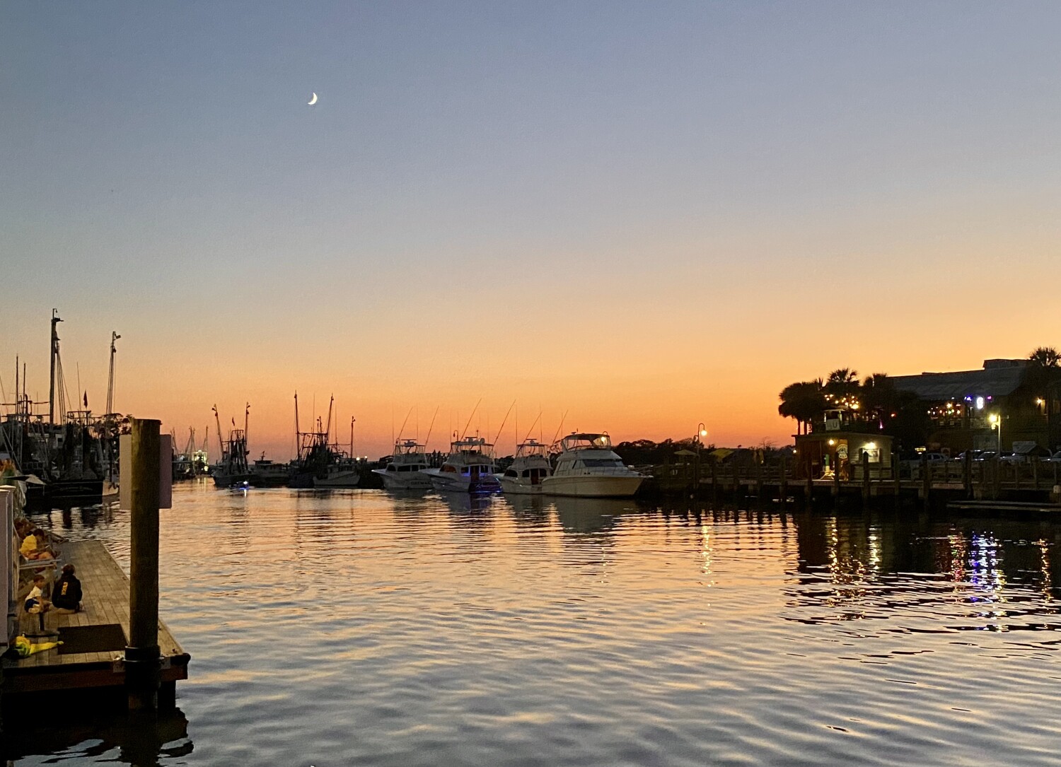 Shem Creek Sunset
