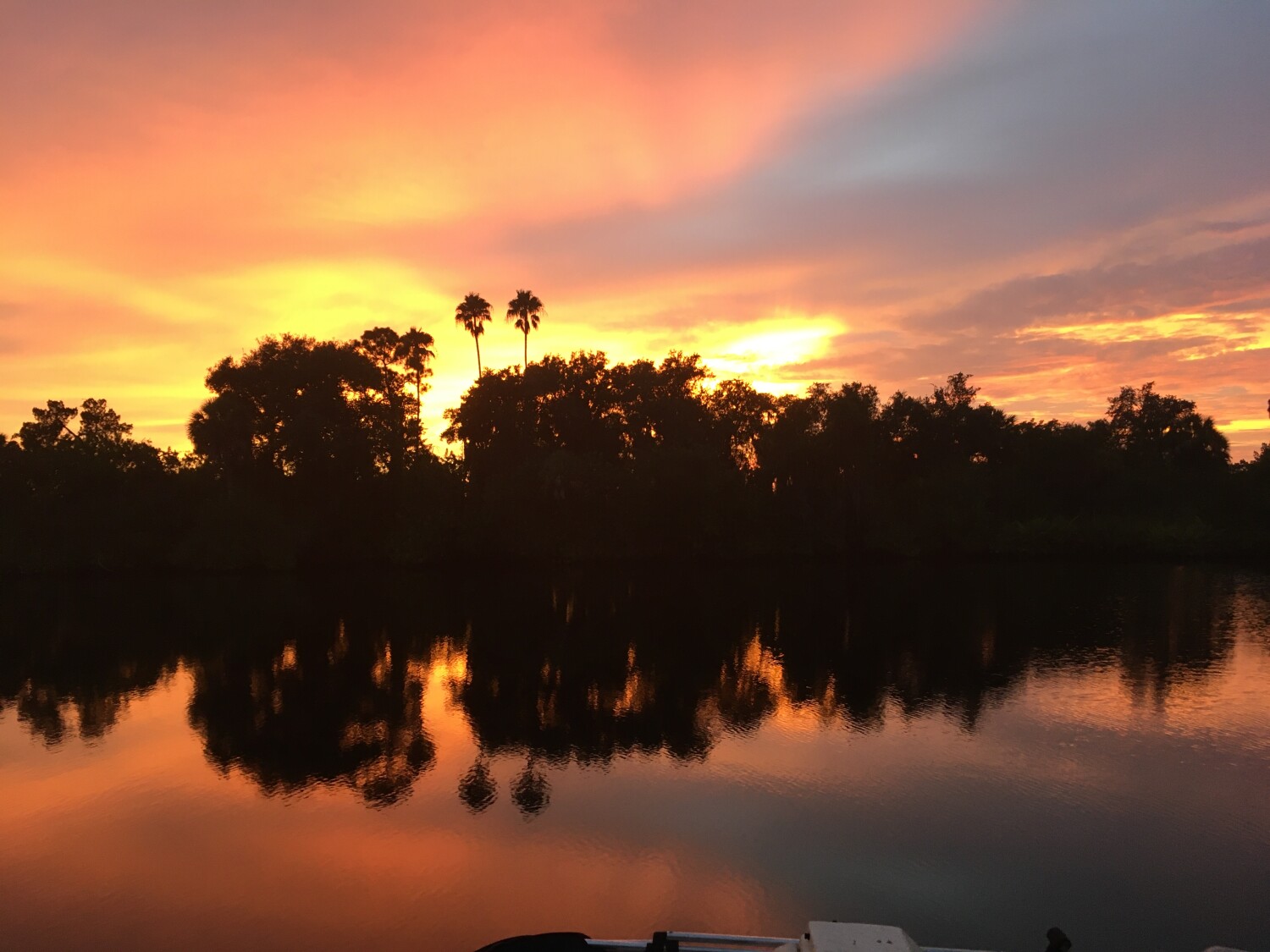 Sunset on the River.