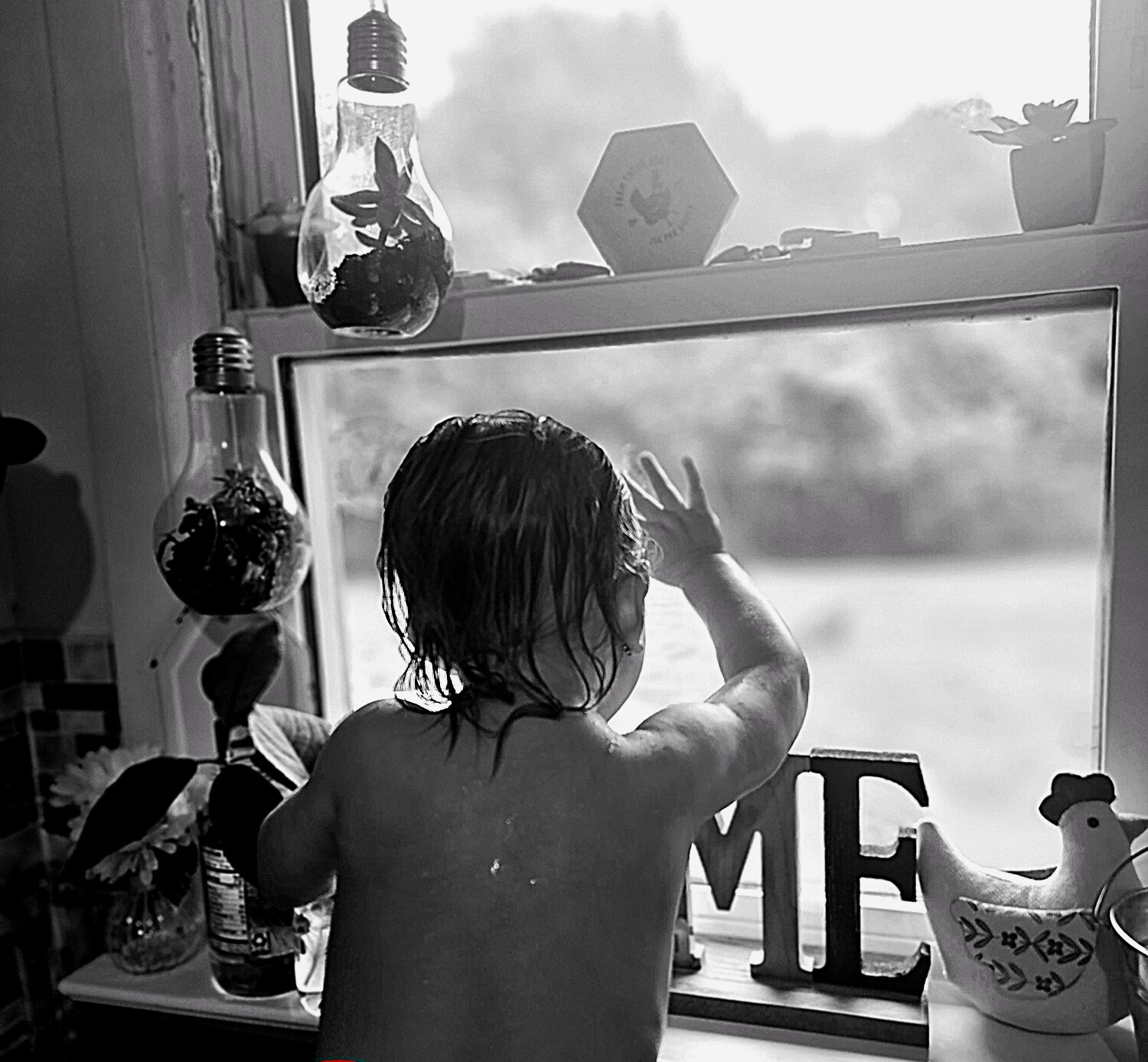 Just looking out the window