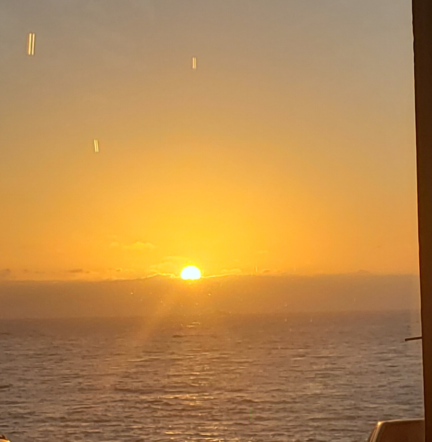 Sunset over Moonstone Beach