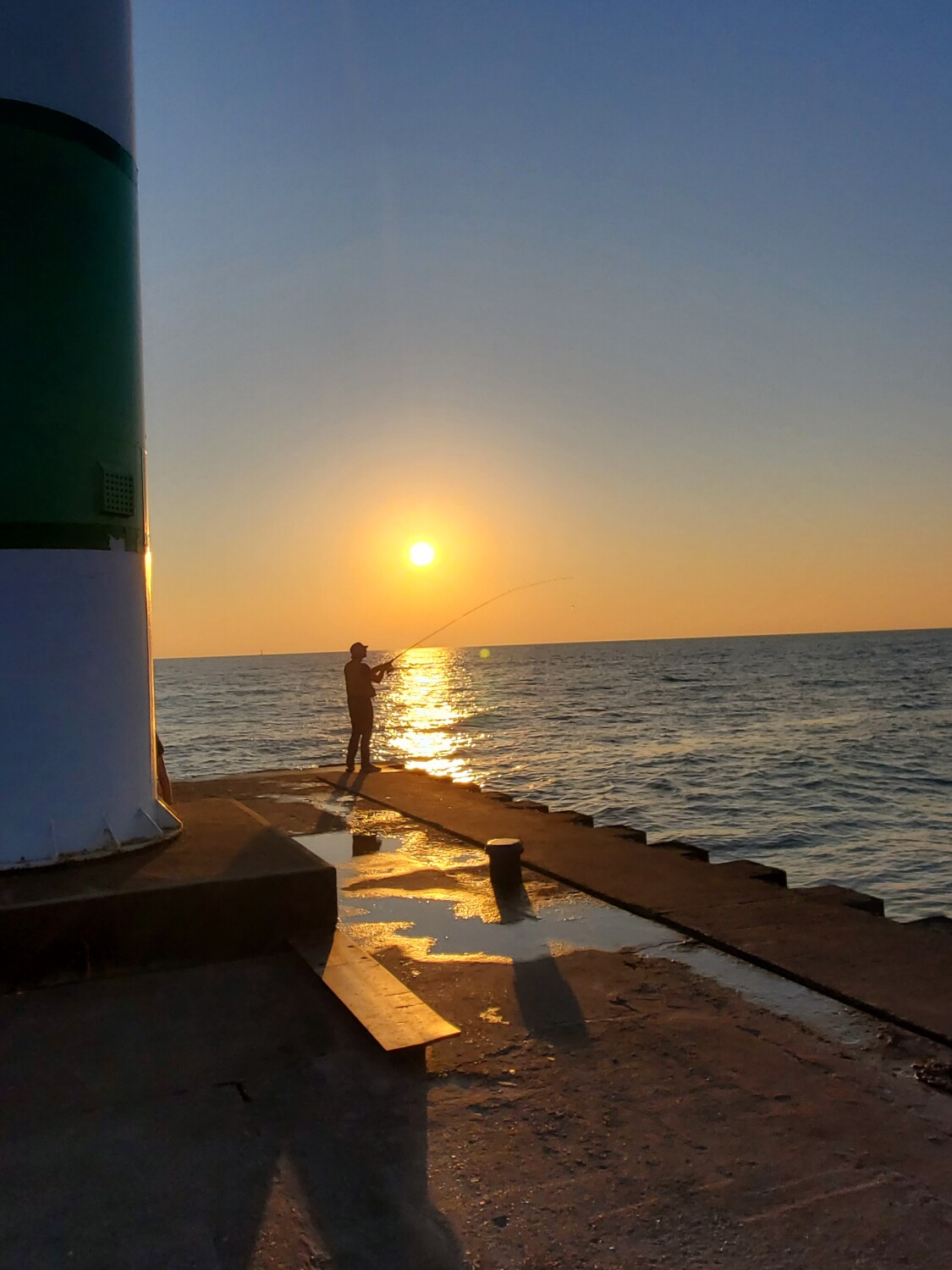 Sunset dreams...catching the big one!