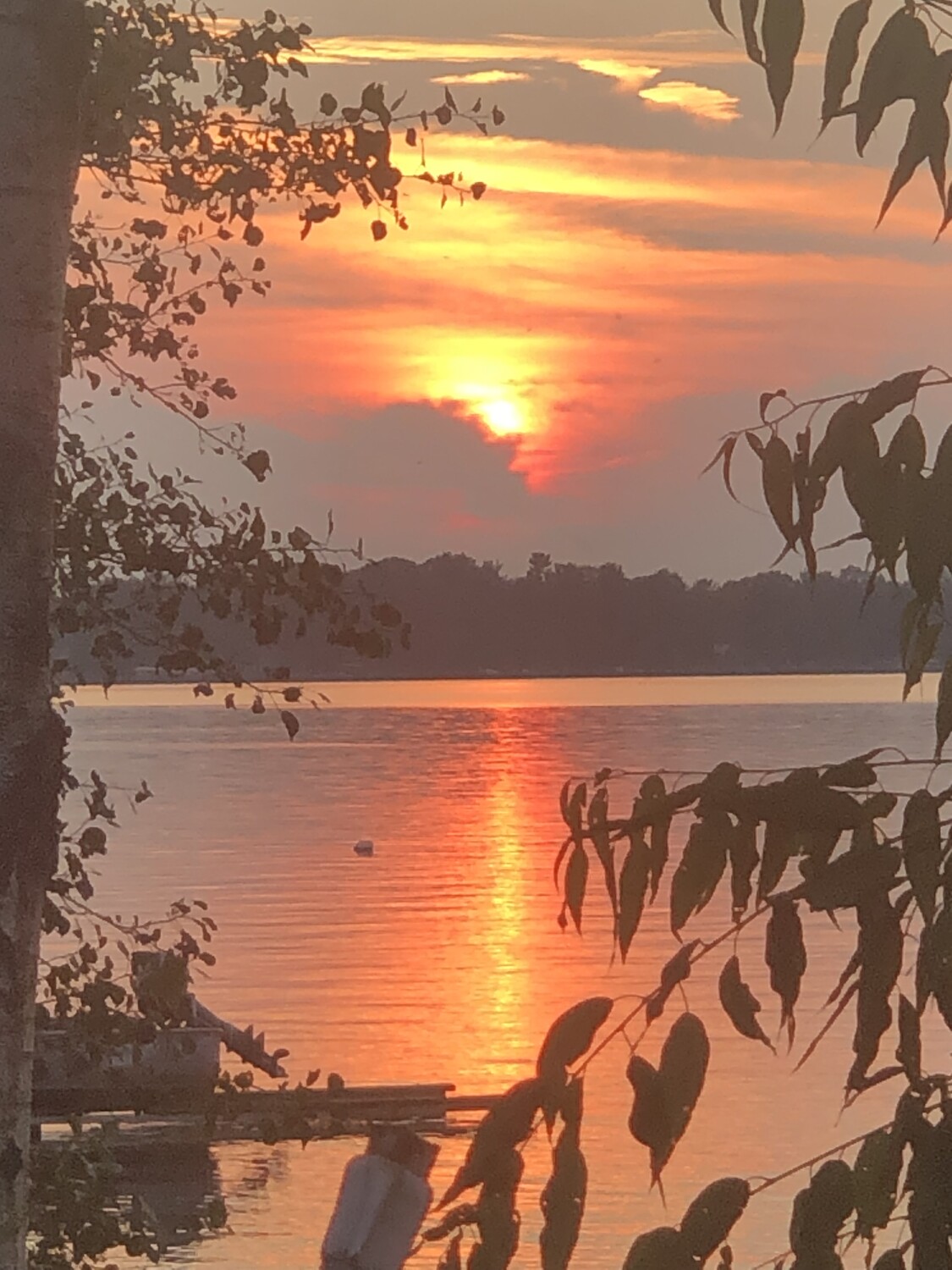 Sunset Over Bear Lake