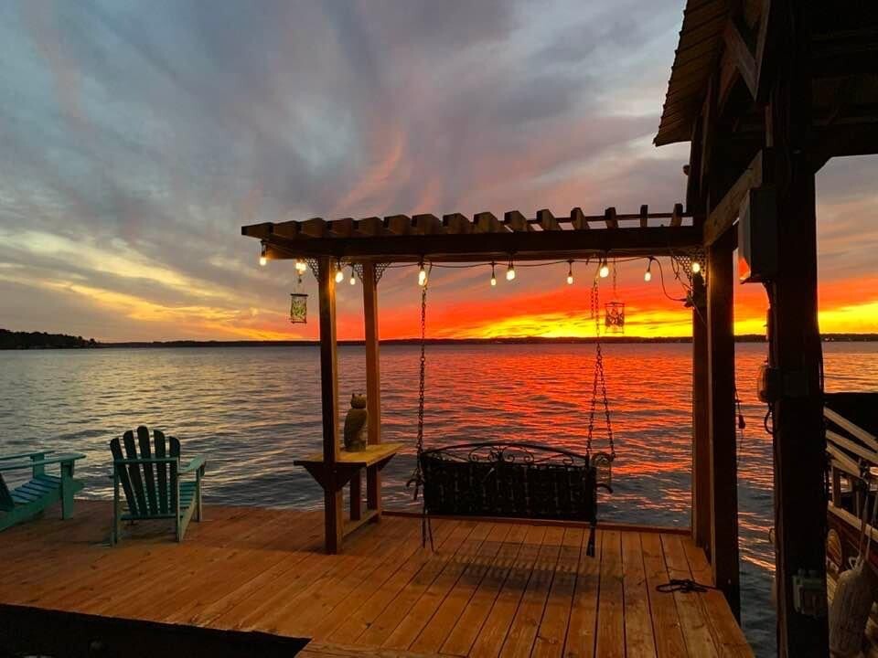 Lake Palestine Texas Sunset